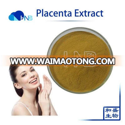 HNB Factory Supply cosmetic grade Sheep Placenta Extract Powder for Antioxidant Anti aging